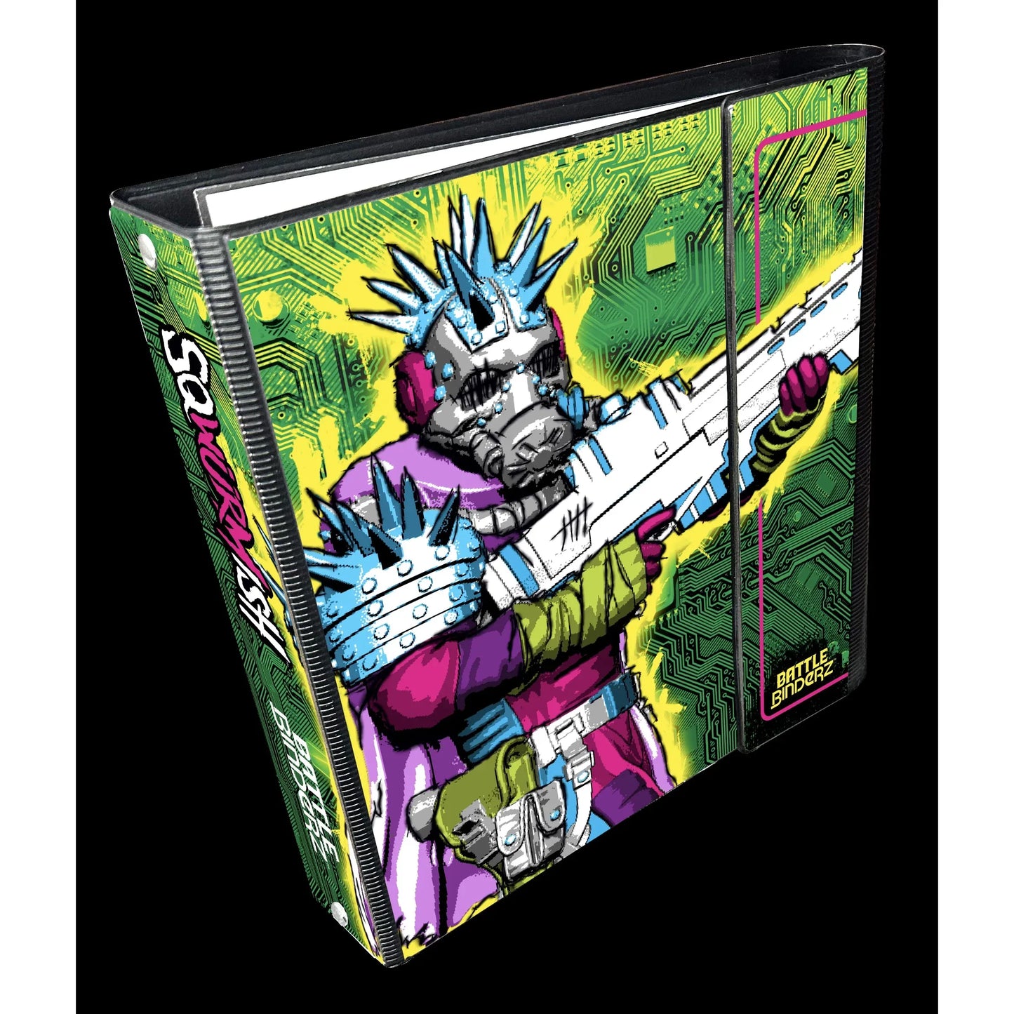 Battle Binderz Sqwurmish RPG book by Studio 2 Publishing with colorful cover art and fantasy-themed illustrations.
