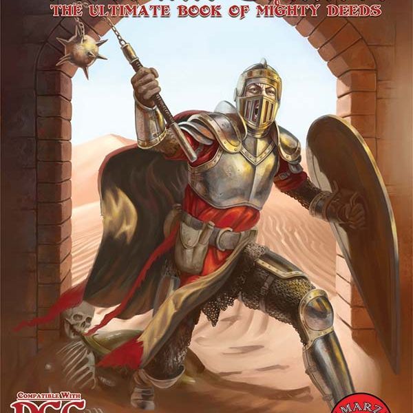 Blood and Thunder book by Goodman Games, featuring vibrant cover art of a fantasy adventure, for DCC RPG gaming and storytelling.