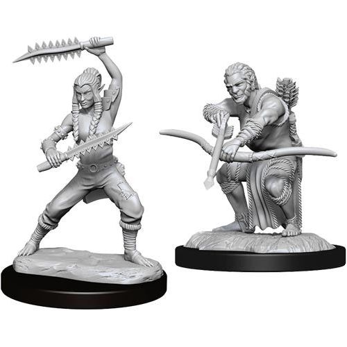 D&D: Nolzur's Marvelous Unpainted Miniatures - W14 Male Shifter Wildhunt Ranger - TCB Games & Collectibles