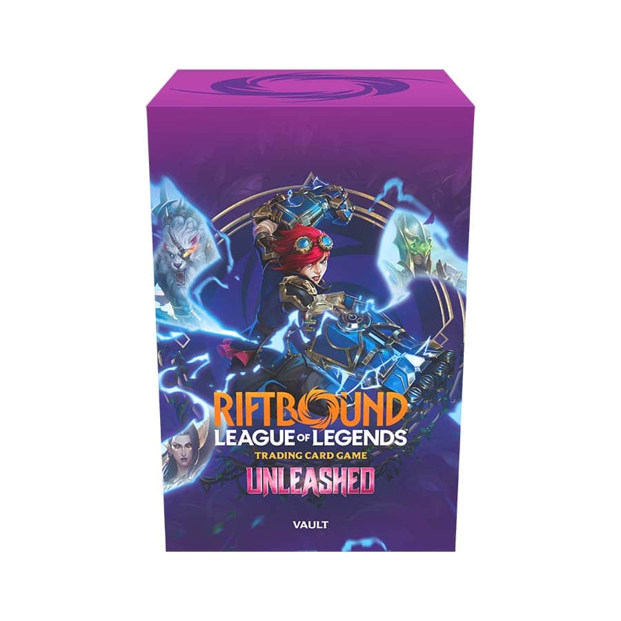 Riftbound TCG Set 3 Unleashed Champion Deck featuring Vi trading card from Universus trading card game.