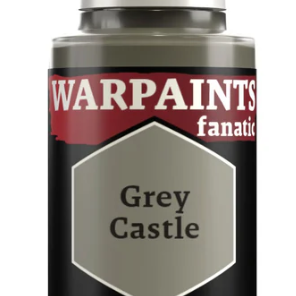 The Army Painter Warpaints Fanatic acrylic paint in Grey Castle, 18ml bottle, with the paint visible in the image.