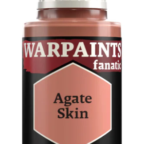 The Army Painter Warpaints Fanatic Agate Skin acrylic paint in an 18ml bottle, ideal for miniature painting and detailing.