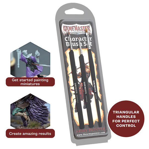 Gamemaster Paints: Character Brush Set - TCB Games & Collectibles