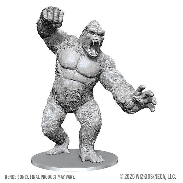 WizKids Deep Cuts: Unpainted Minis- Wave 28- Kong