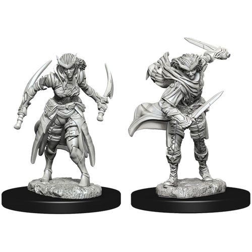 D&D: Nolzur's Marvelous Unpainted Miniatures - W07 Tiefling Female Rogue - TCB Games & Collectibles