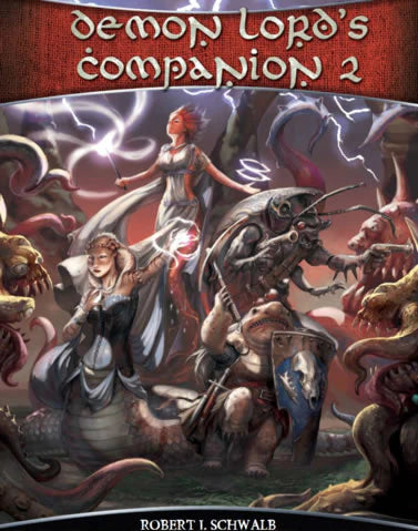 Shadow of the Demon Lord Demon Lord's Companion 2 RPG book by Studio 2 Publishing with dark cover art and fantasy illustrations.