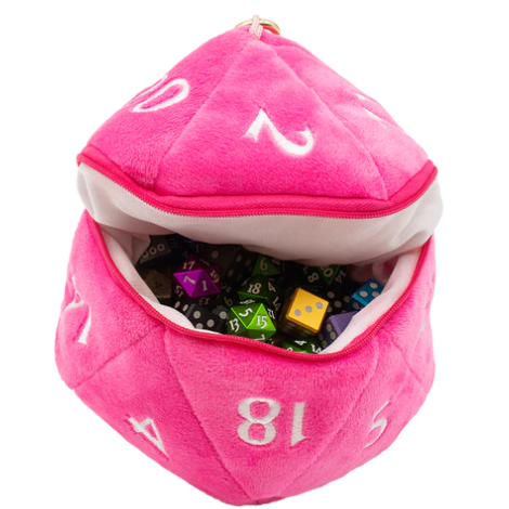 D20 Plush Dice Bags - TCB Games & Collectibles