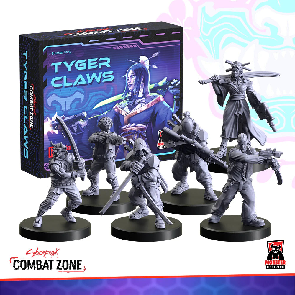 Combat Zone: Tyger Claws Starter Gang - TCB Games & Collectibles