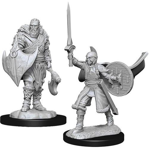 MTG: Unpainted Miniatures - W02 Human Berserkers - TCB Games & Collectibles