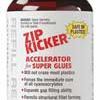 Zap PATPT29 Zip Kicker 8 oz refill bottle showing clear adhesive activator for super glues.