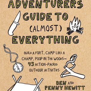 Young Adventurer's Guide to (Almost) Everything book by Penguin Random House, featuring colorful cover with explorer-themed illustrations.