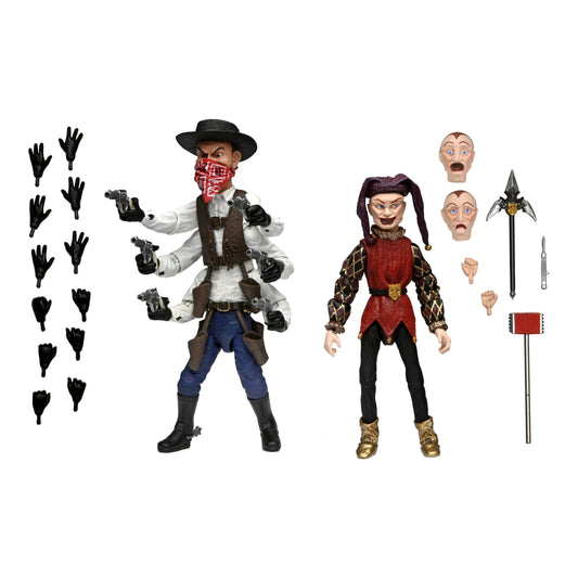 Puppet Master 7″ Action Figures – Ultimate Six-Shooter & Jester 2-pack