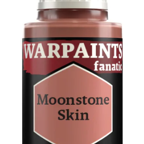 The Army Painter Warpaints Fanatic Moonstone Skin acrylic paint in 18ml container, suitable for miniature painting and detailing.