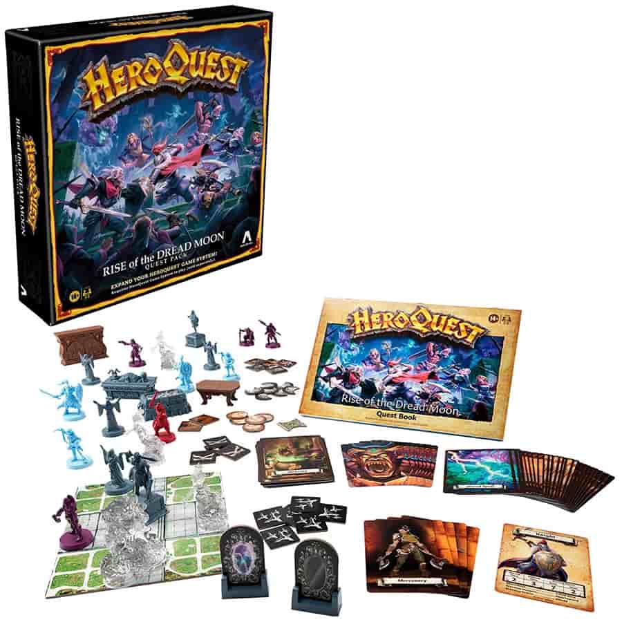 Heroquest Expansion - Rise of the Dread Moon - TCB Games & Collectibles