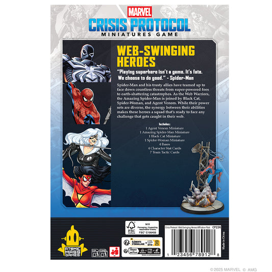 Marvel: Crisis Protocol - Web-Swinging Heroes - TCB Games & Collectibles