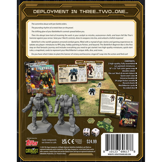 Battletech: Beginner Box (40th Anniversary) - TCB Games & Collectibles