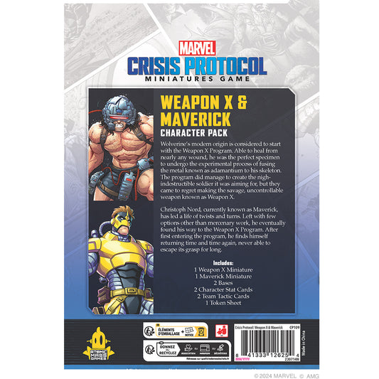 Marvel: Crisis Protocol - Weapon X & Maverick - TCB Games & Collectibles