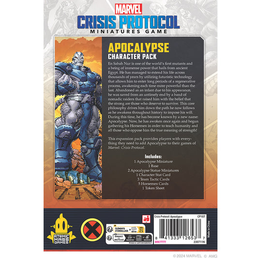 Marvel: Crisis Protocol - Apocalypse - TCB Games & Collectibles