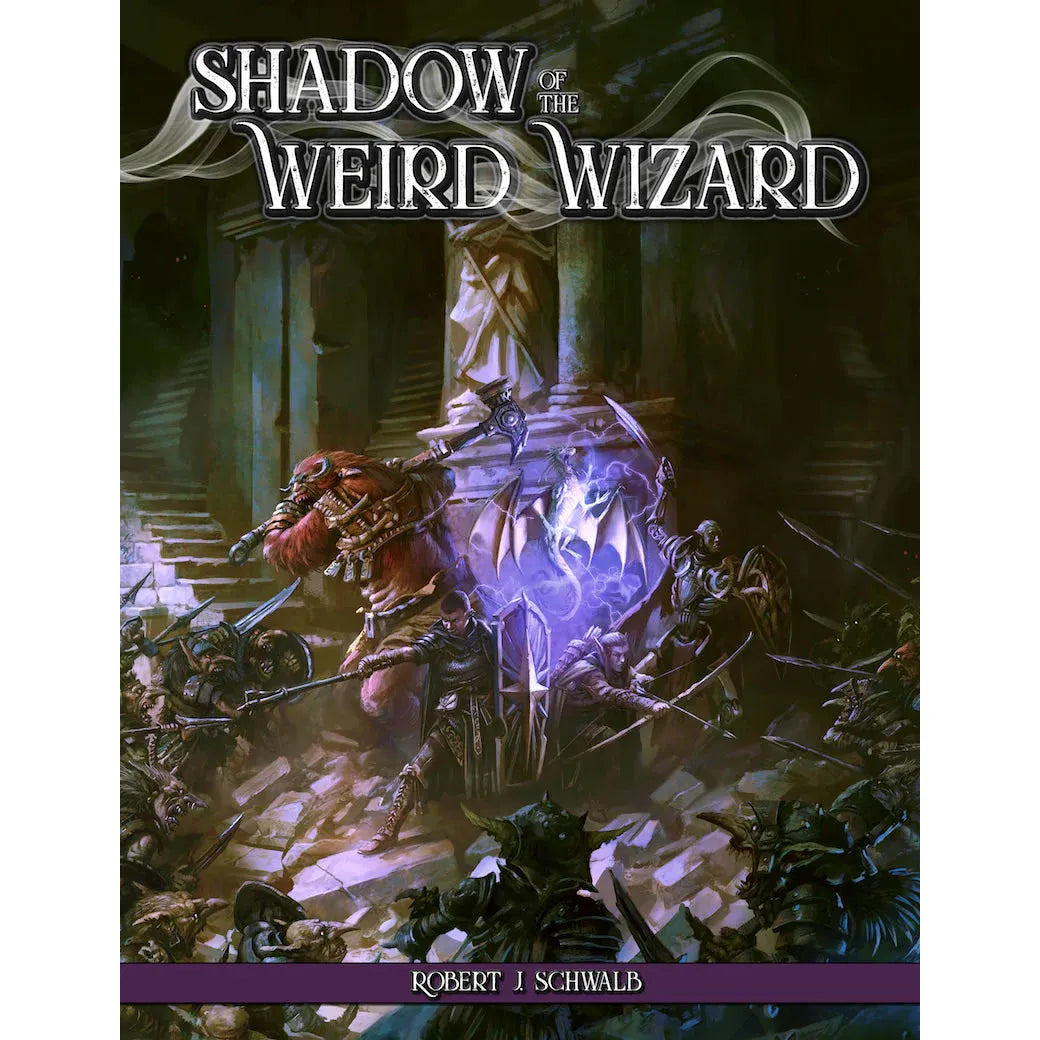 Shadow of the Weird Wizard Deluxe Edition RPG book by Studio 2 Publishing, featuring fantasy artwork and detailed game content.