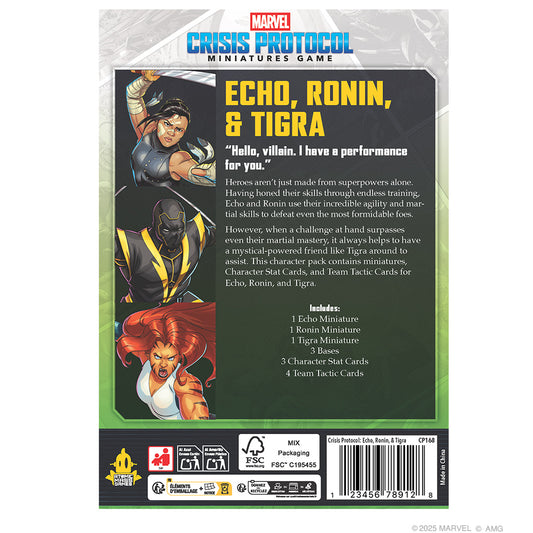 Marvel: Crisis Protocol - Echo, Ronin & Tigra - TCB Games & Collectibles