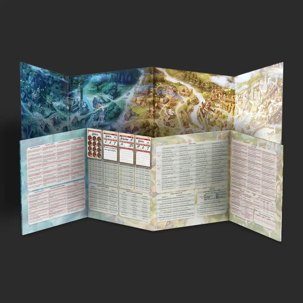 Worlds at a Glance: Dungeon Master Screen - TCB Games & Collectibles