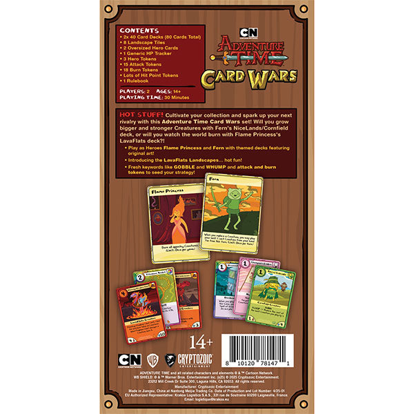 Adventure Time Card Wars: Flame Princess vs. Fern, Collector's Pack