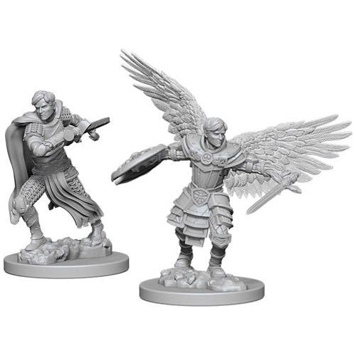 D&D: Nolzur's Marvelous Unpainted Miniatures - W06 Aasimar Male Fighter - TCB Games & Collectibles