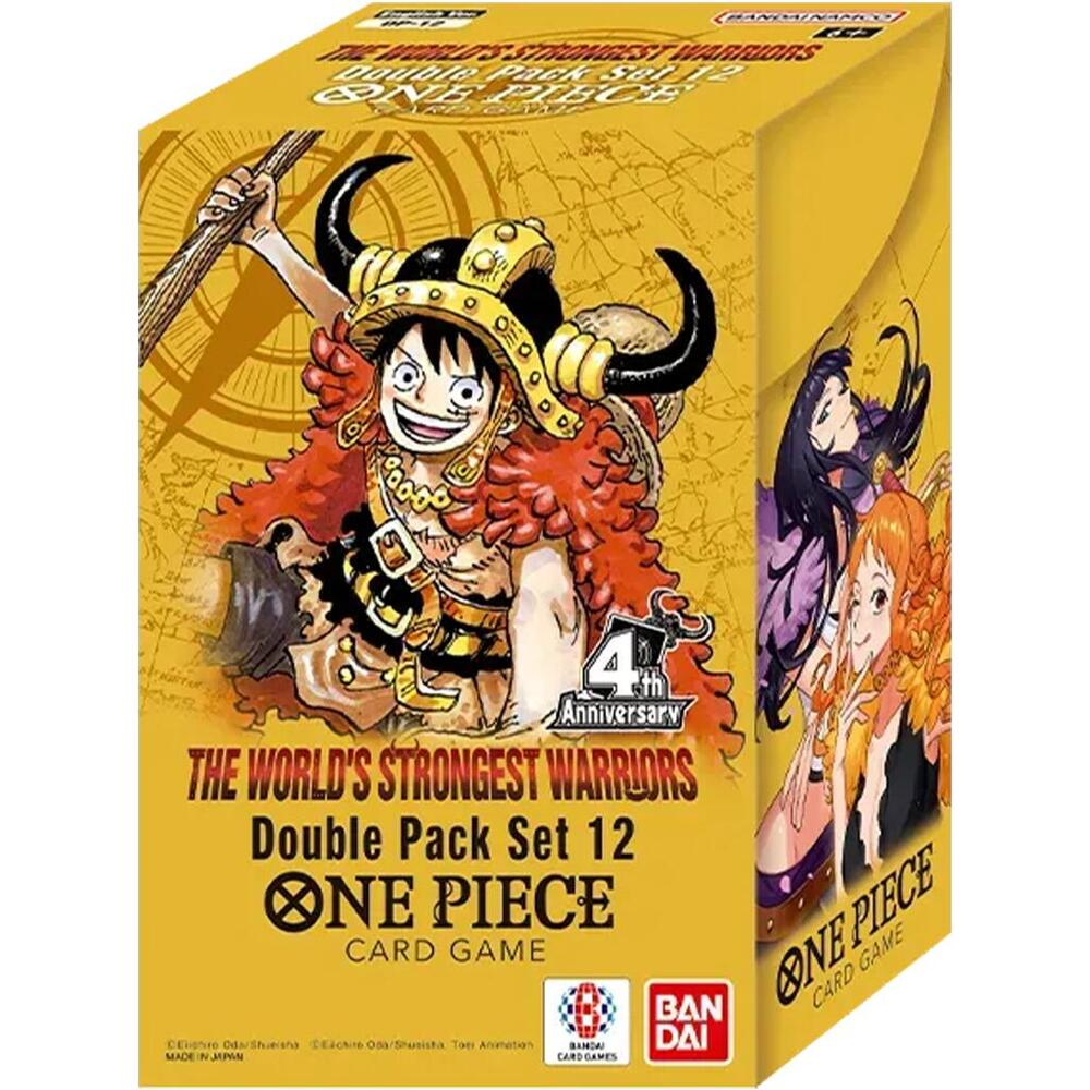 One Piece: Double Pack Vol. 12 - The World’s Strongest Warriors (DP-12) ✨4th Anniversary✨