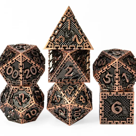 TCB 7-Piece Metal Dice Sets - TCB Games & Collectibles