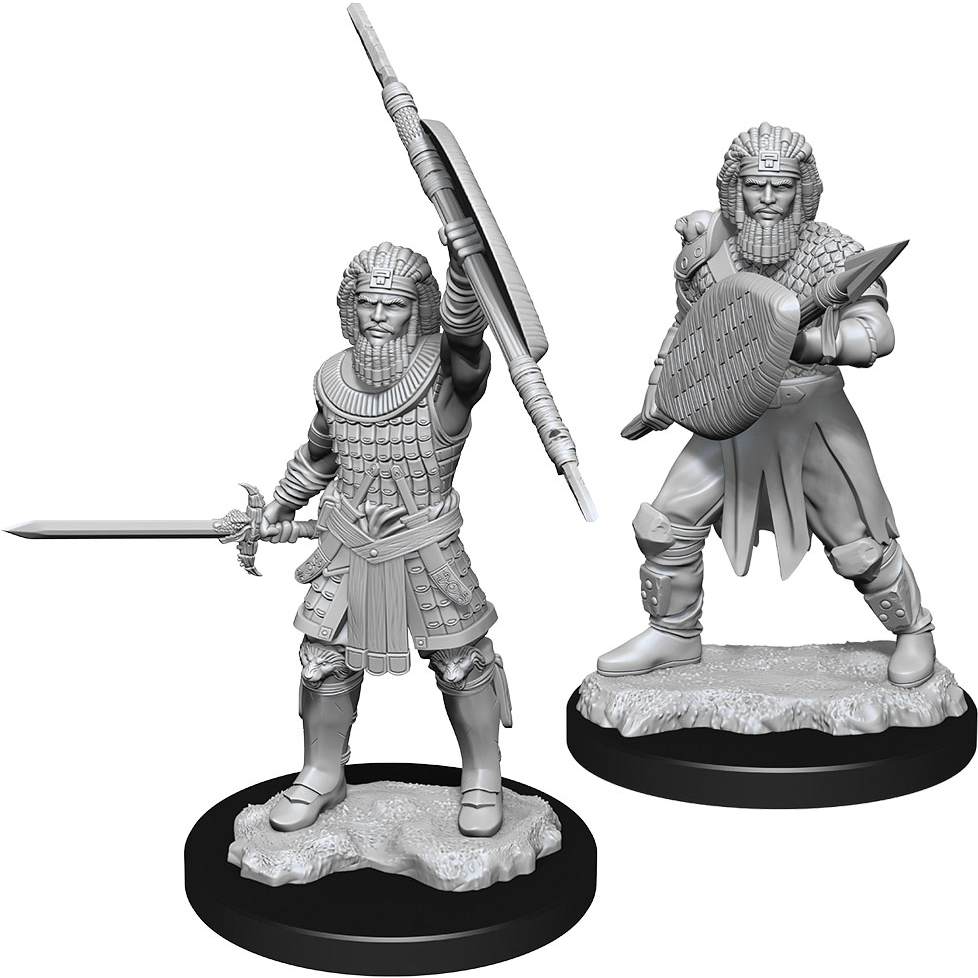 D&D: Nolzur's Marvelous Unpainted Miniatures - W13 Human Male Fighter - TCB Games & Collectibles