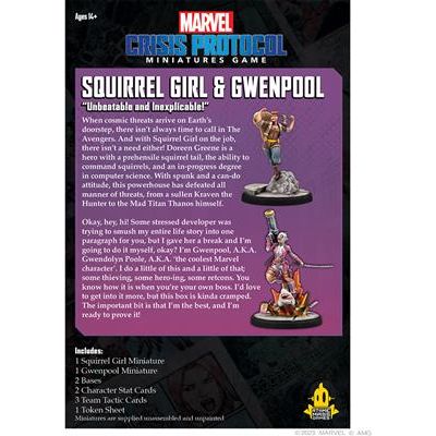 Marvel: Crisis Protocol - Squirrel Girl & Gwenpool - TCB Games & Collectibles