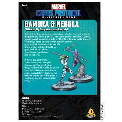 Marvel: Crisis Protocol - Gamora & Nebula - TCB Games & Collectibles