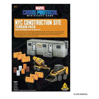 Marvel: Crisis Protocol - NYC Construction Site Terrain Pack - TCB Games & Collectibles