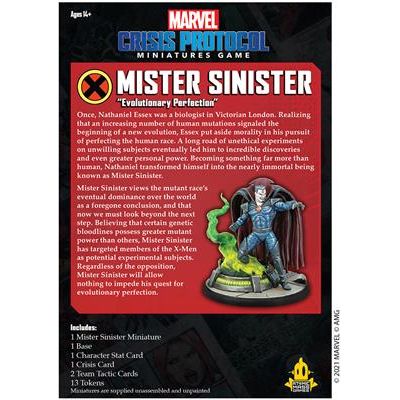 Marvel: Crisis Protocol - Mr. Sinister - TCB Games & Collectibles