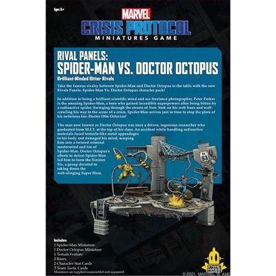 Marvel: Crisis Protocol - Rival Panels: Spider-Man vs. Doctor Octopus - TCB Games & Collectibles