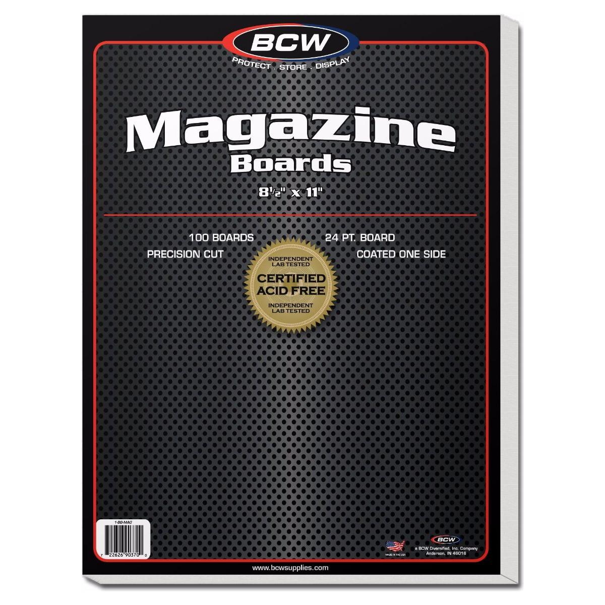 Magazine Backing Boards - TCB Toys Comics & Games
