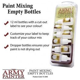 Paint Mixing Empty Bottles - TCB Toys Comics & Games
