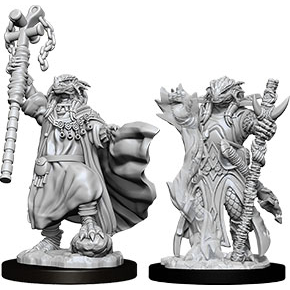 D&D Nolzur's Marvelous Unpainted Miniatures: Dragonborn Female Sorcerer 2 figures