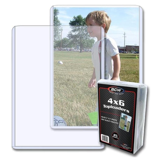 BCW 4" x 6" Topload holder - TCB Games & Collectibles