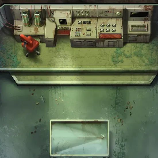 Vault-themed map pack for Fallout: The Roleplaying Game by Modiphius, featuring detailed game maps for immersive gameplay.