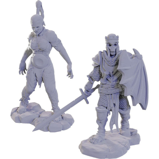 Pathfinder: Deepcuts Unpainted Miniatures - W22 Plague Zombie & Skeletal Champion