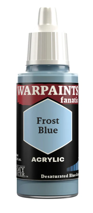 THE ARMY PAINTER: WARPAINTS FANATIC: ACRYLIC: FROST BLUE (18ml)