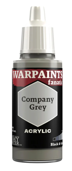 THE ARMY PAINTER: WARPAINTS FANATIC: ACRYLIC: COMPANY GREY (18ml)