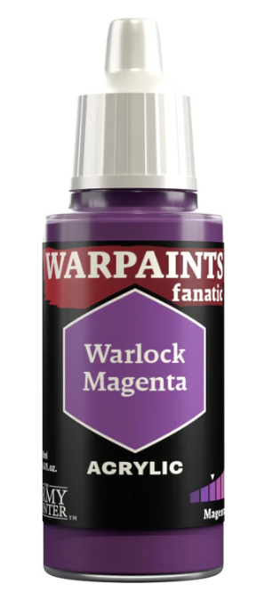 THE ARMY PAINTER: WARPAINTS FANATIC: ACRYLIC: WARLOCK MAGENTA (18ml)