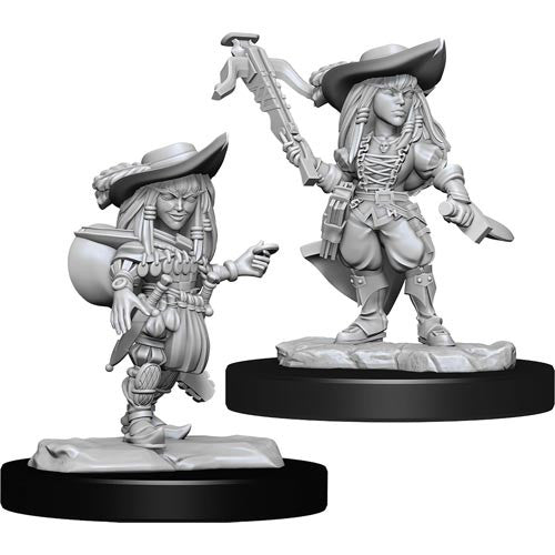 Pathfinder: Deepcuts Unpainted Miniatures - W05 Gnome Female Bard