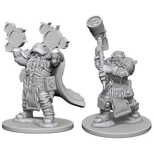 D&D: Nolzur's Marvelous Unpainted Miniatures - W02 Dwarf Male Cleric