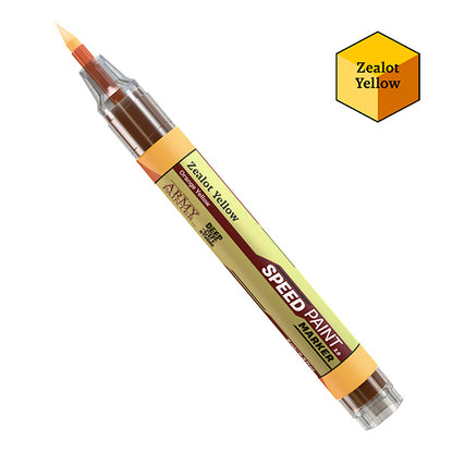 The Army Painter Speedpaint Markers in assorted colors, ideal for art and hobby projects.