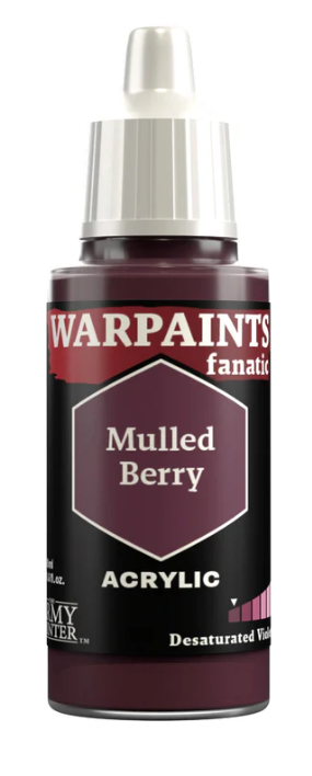 THE ARMY PAINTER: WARPAINTS FANATIC: ACRYLIC: MULLED BERRY (18ml)