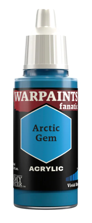 THE ARMY PAINTER: WARPAINTS FANATIC: ACRYLIC: ARCTIC GEM (18ml)