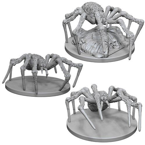 D&D: Nolzur's Marvelous Unpainted Miniatures - W01 Spiders - TCB Games & Collectibles